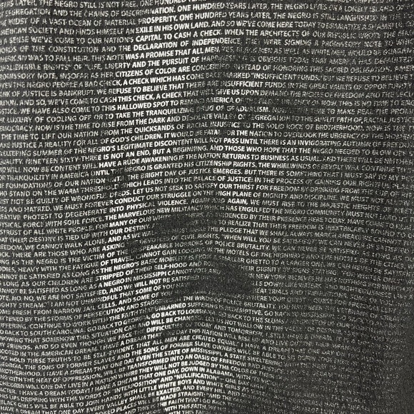 Martin Luther King Jr Dreams Black T-Shirt Medium 5k Run Kuwait - Picture 8 of 9